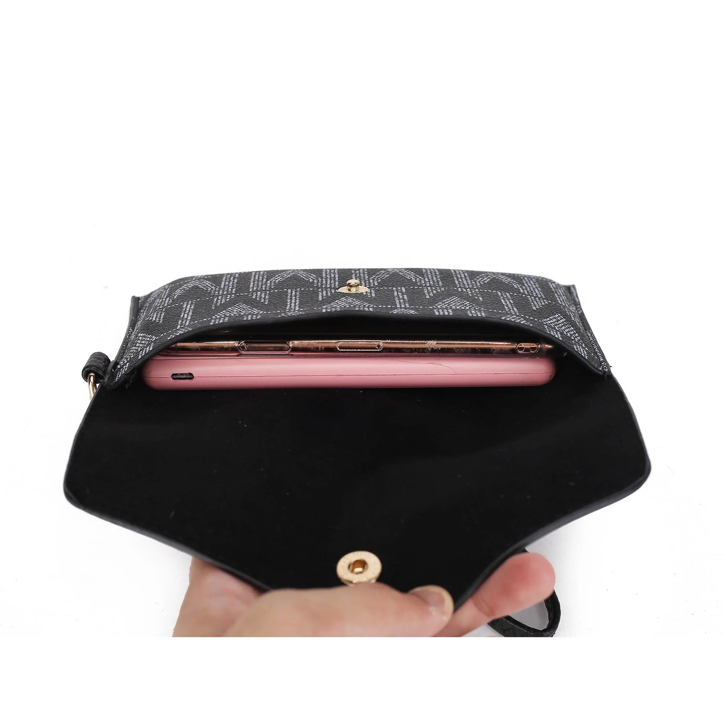 Lippa Women'S Tote Bag, Wristlet Pouch Purse, Vegan Leather Handbag 4Pcs Set by Mia K - White
